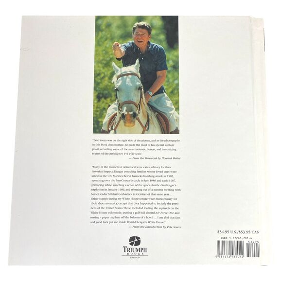 Images of Greatness Reagan Presidency Photo Book Pete Souza Hardcover History - Picture 3 of 6